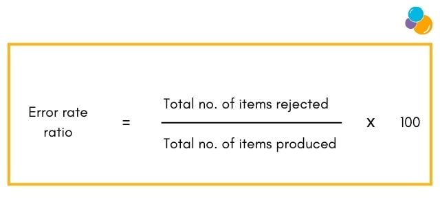 Error rate ratio