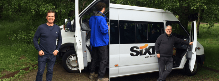 Three peaks challenge - the minibuses