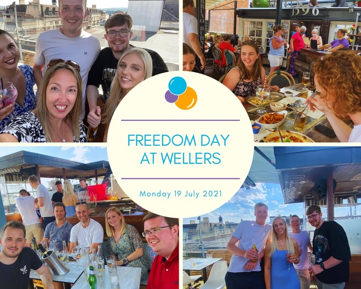 Freedom Day first collage of photos