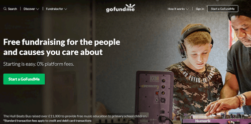 Go Fund Me, Wellers crowdfunding blog