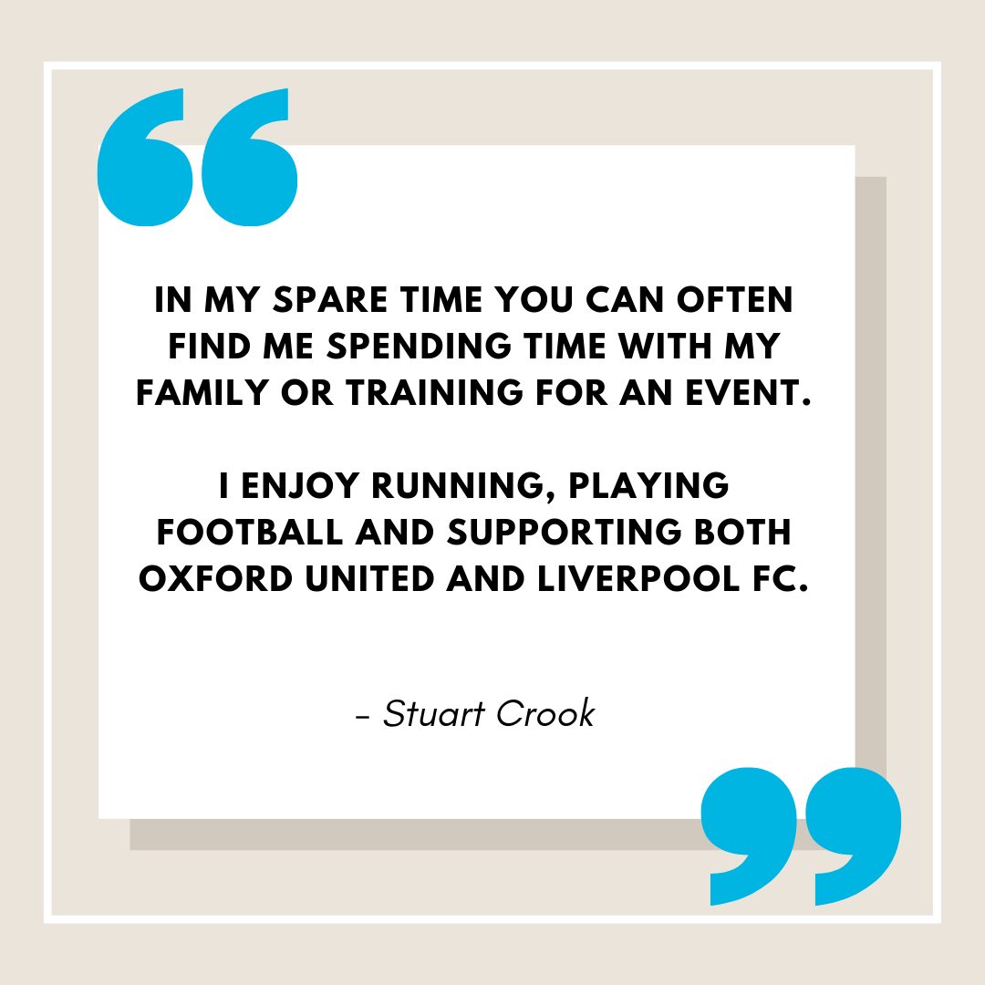 Stuart Crook quote