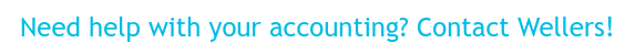 Need help with your accounting? Contact Wellers!